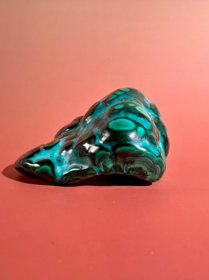 Malachite Chrysocolla Malacolla Polished Specimen Option I | Rare Congo Mineral