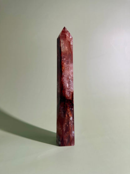 Fire Quartz Tower – Option E | Clarity, Vitality & Manifestation Energy