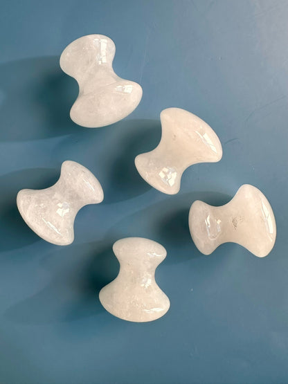 Quartz Mushroom Gua Sha Tool