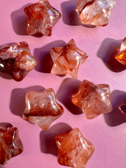 Mini Fire Quartz Star