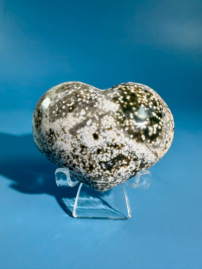 Sea Jasper Heart - Option  C
