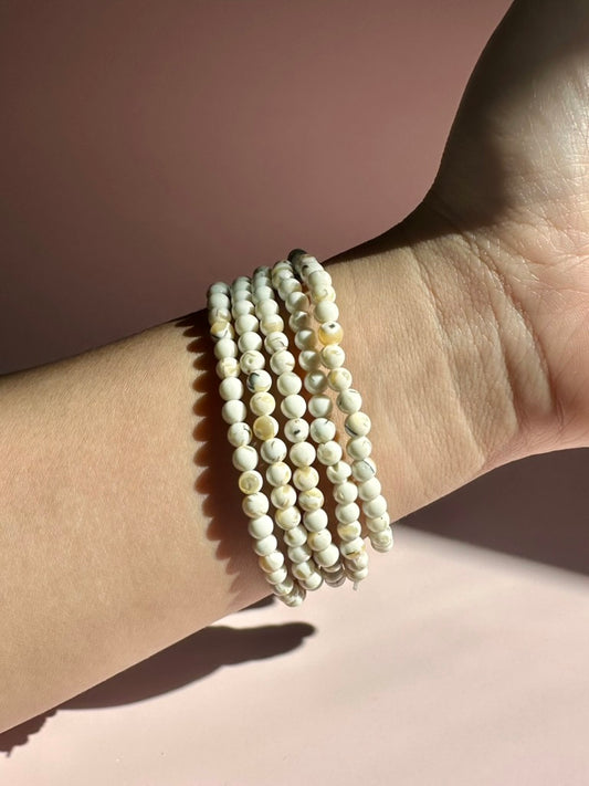 4mm Mother of Pearl Bracelet