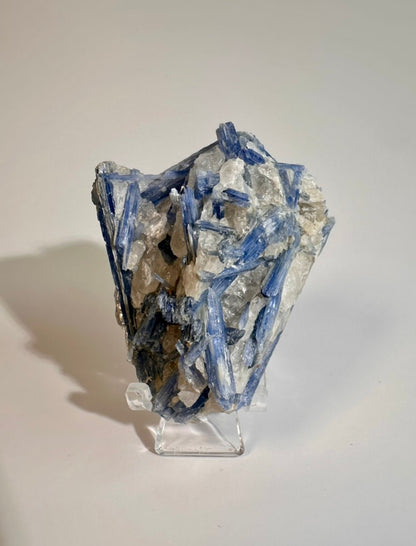 Kyanite in Quartz Cluster - E