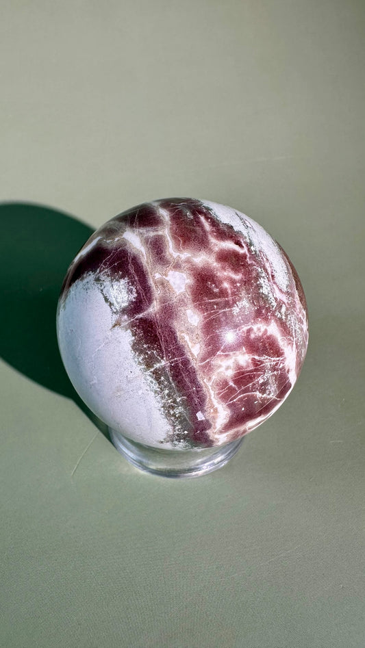 Unicorn Jasper Sphere – Option C