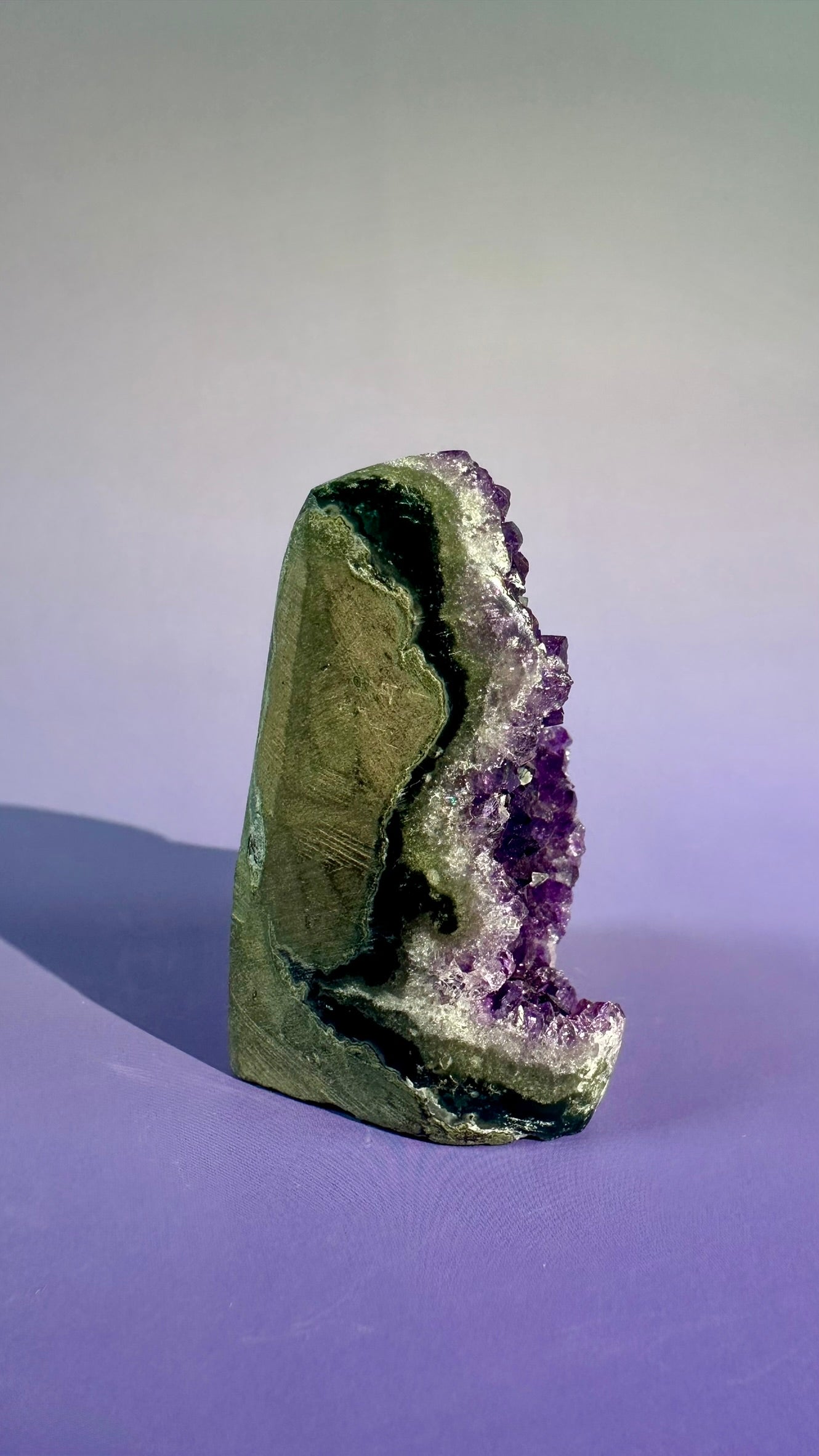 Small Uruguayan Amethyst Cut Base – Option E