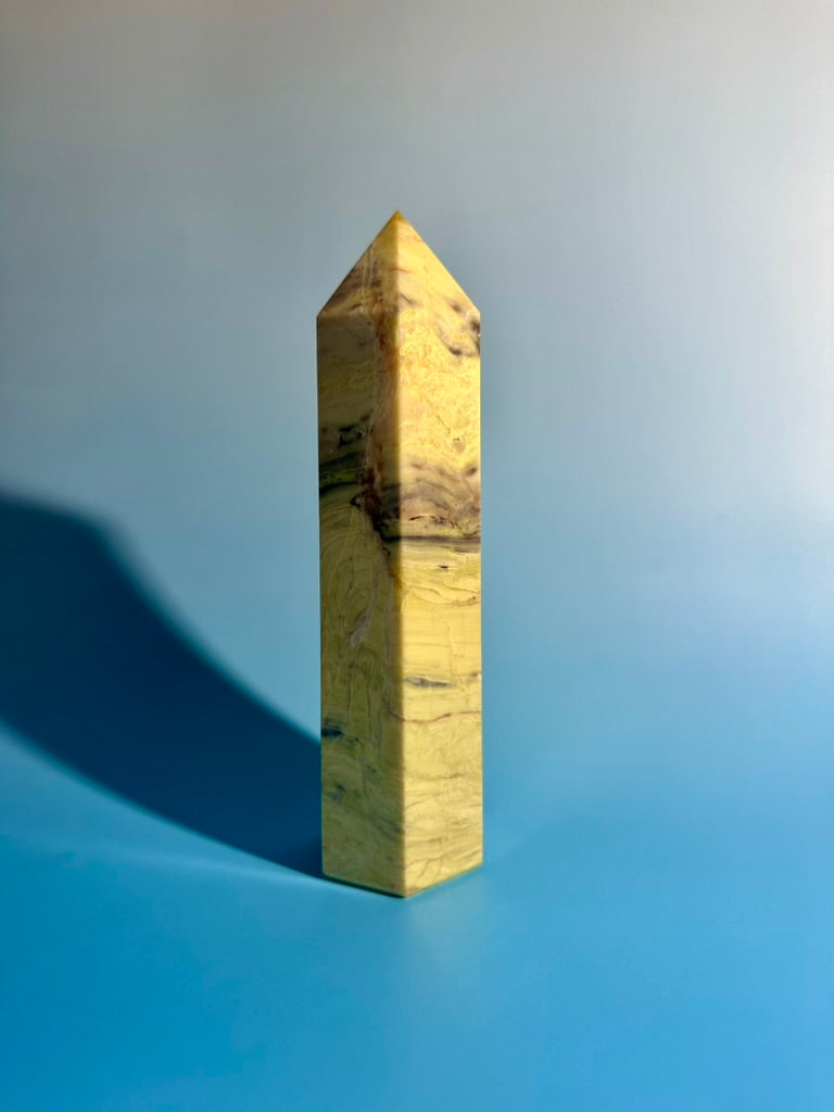 Serpentine Tower | Renewal, Protection & Grounding Crystal Tower