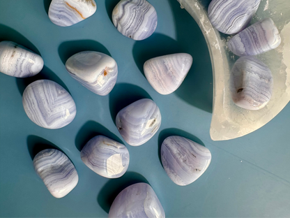 Blue Lace Agate Tumble