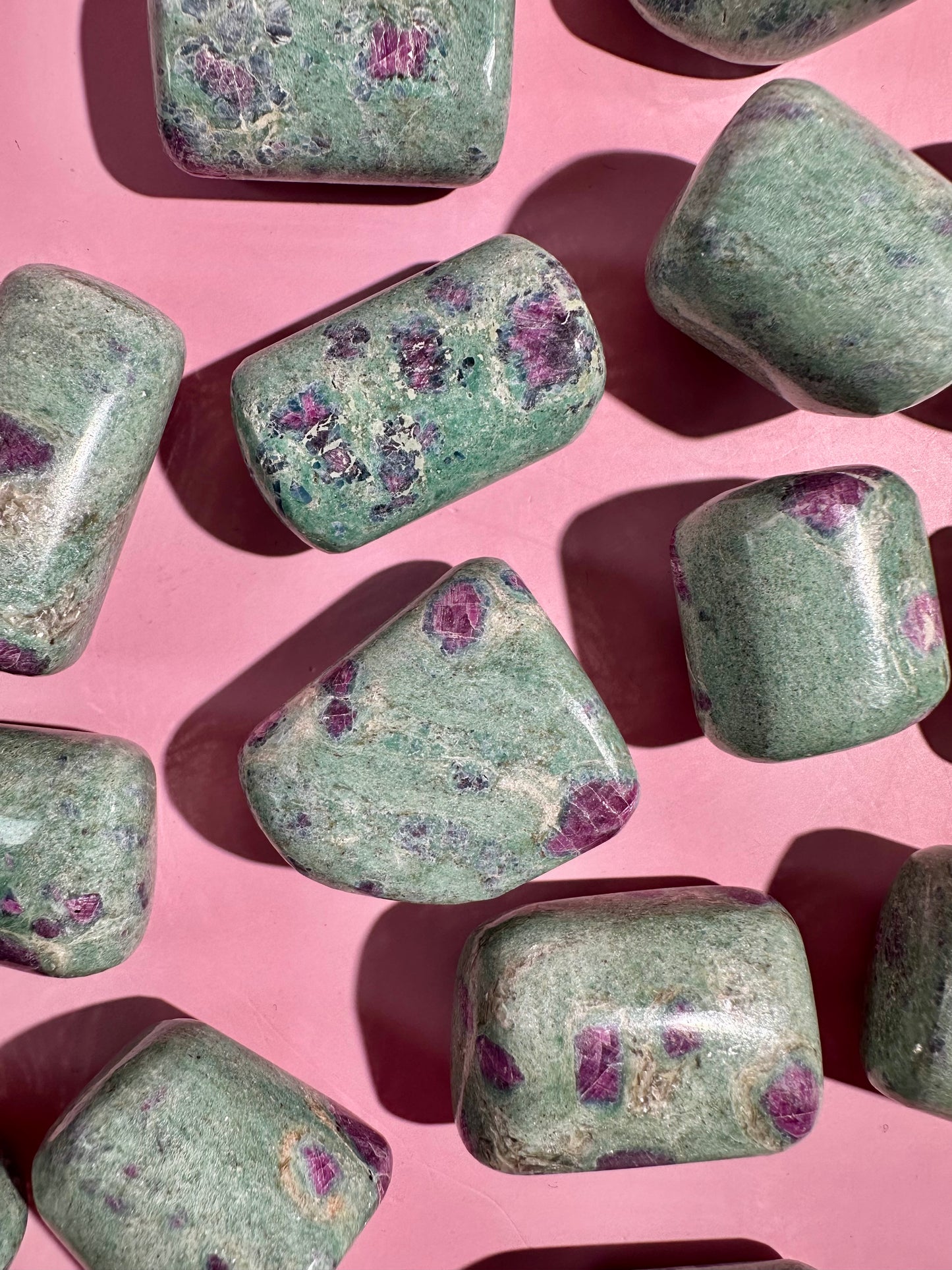 Ruby Fuchsite Tumble