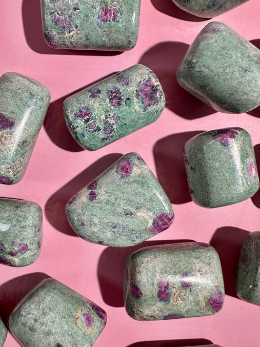 Ruby Fuchsite Tumble