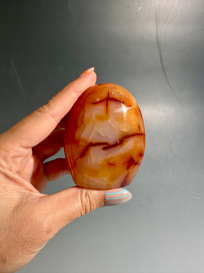 Carnelian Standing Freeform – Option F | Collector Crystal, Passion & Courage Energy