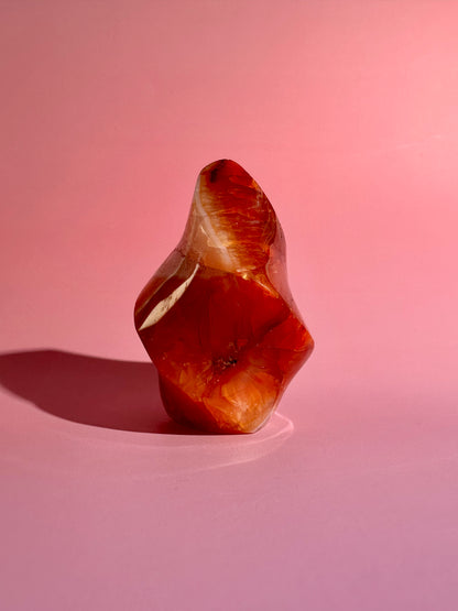 Carnelian Flame – Option C | Abundance, Confidence & Positive Transformation