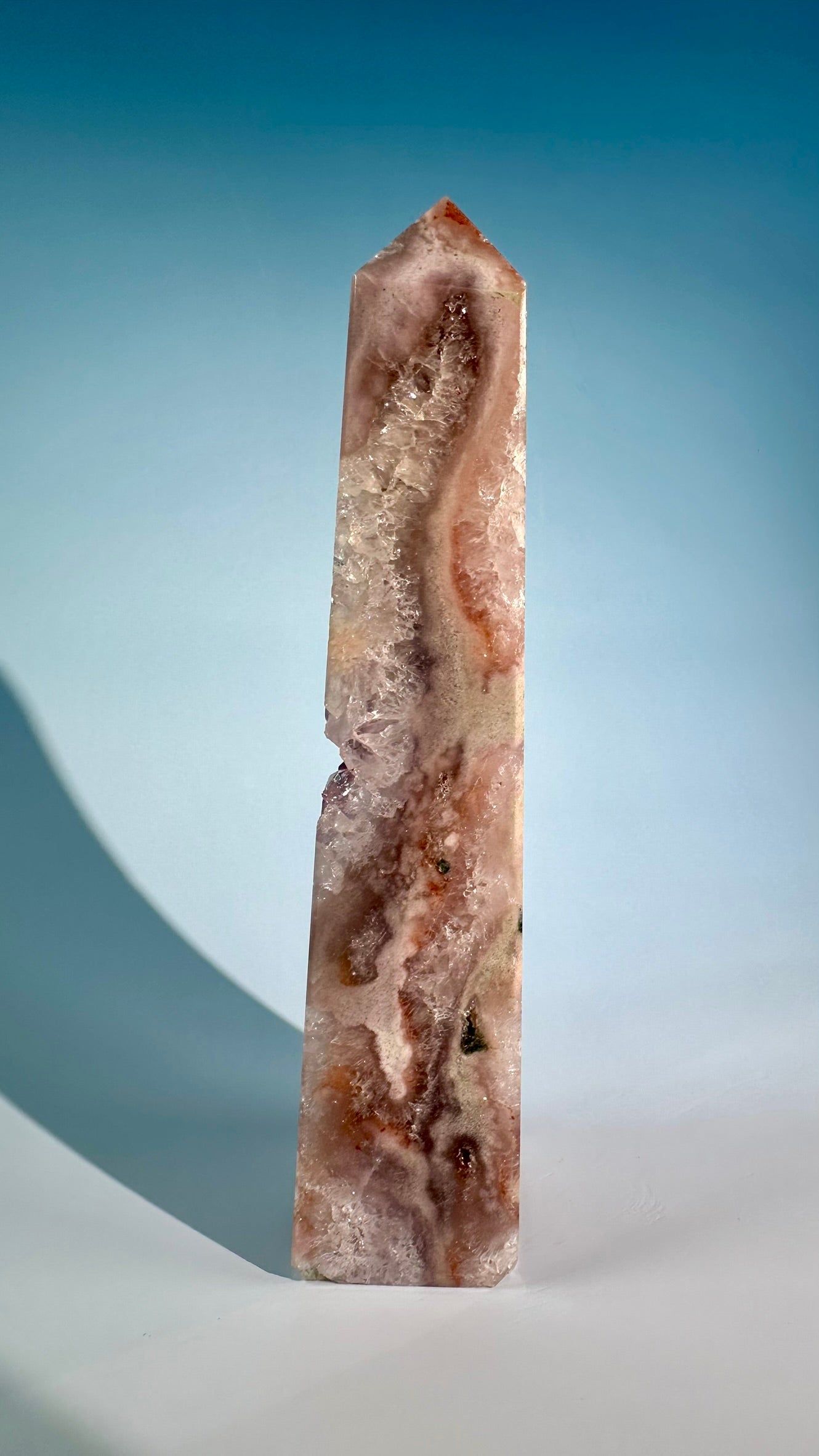 Pink Amethyst Obelisk – Option I