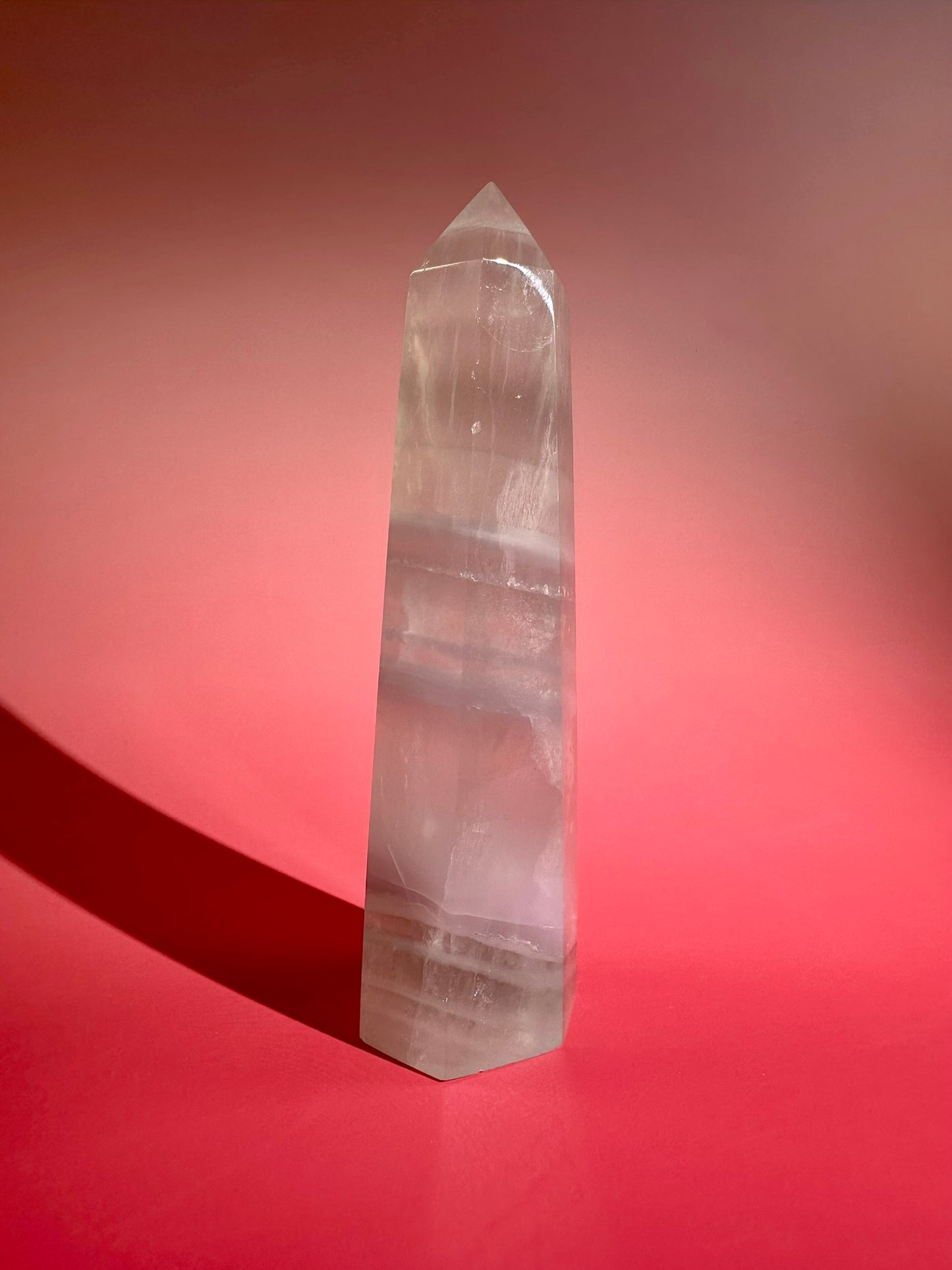 Lavender Green Fluorite Tower – Option B