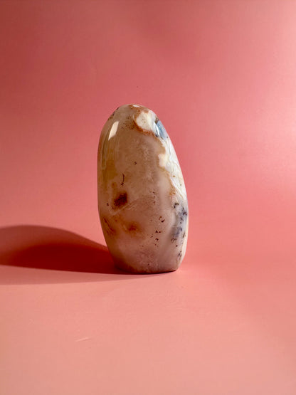 Agate Standing Freeform Option B | Natural Polished Collector Crystal