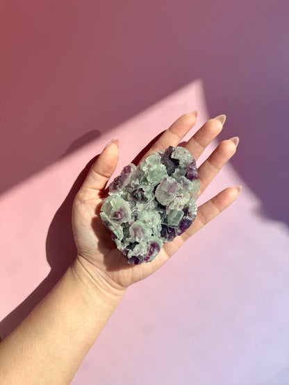 Green & Purple Fluorite Specimen – Option B