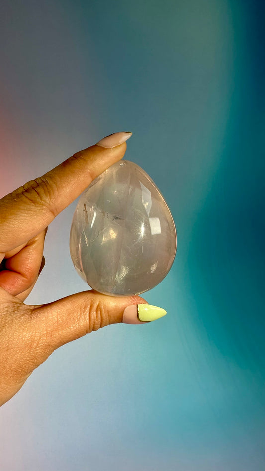Rose Quartz Egg – Option C