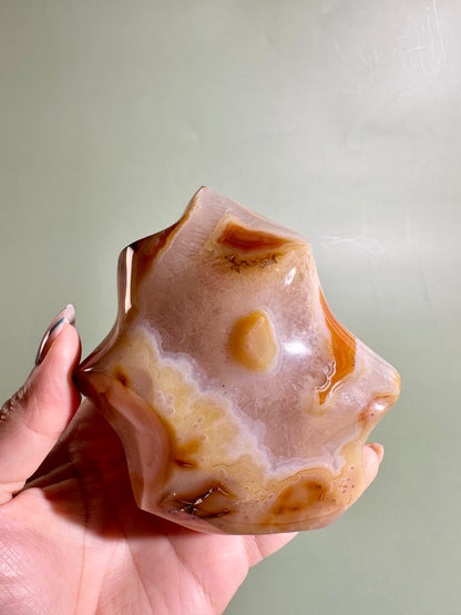 Carnelian Flame – Option I | Collector Statement Crystal, Strength & Transformation