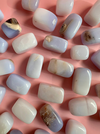 Blue Chalcedony Tumble