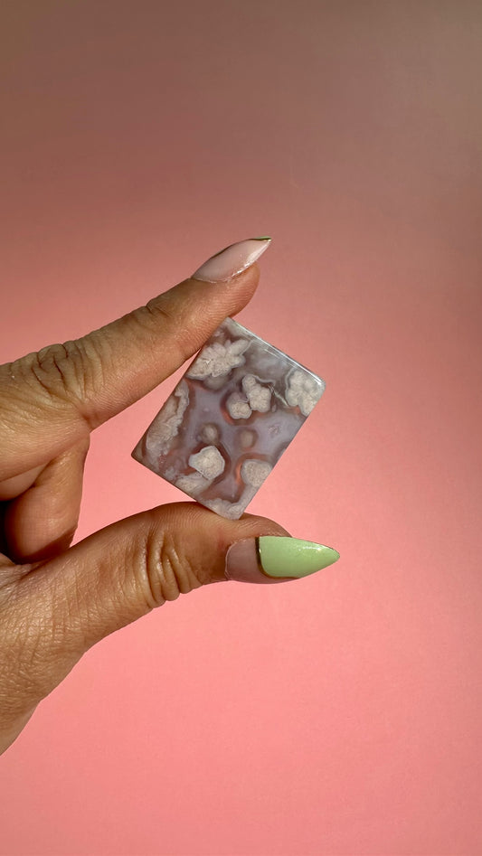Flower Agate Window Slab – Option D