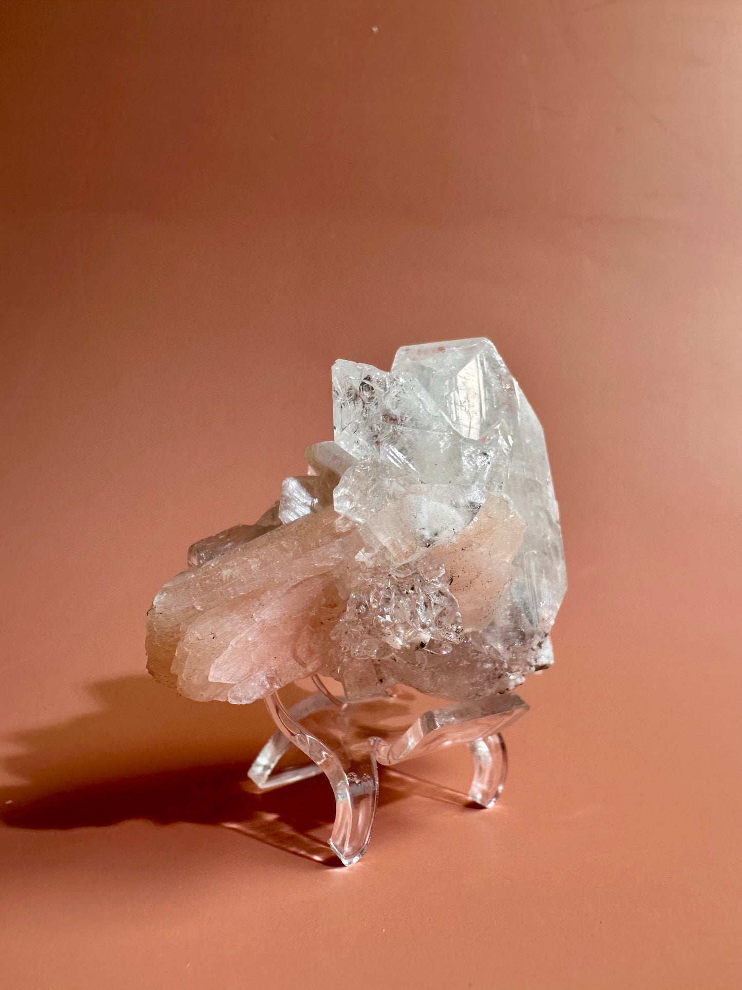 Apophyllite Stilbite Cluster - C
