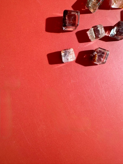 Teeny Garden Quartz Cube | Lodolite Crystal