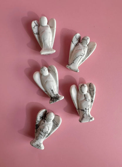 Howlite Angel