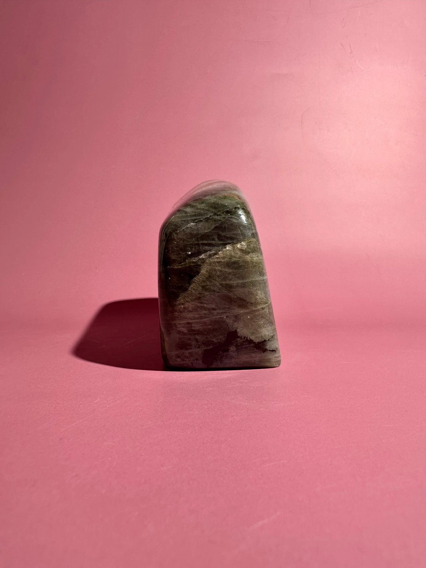 Large Purple Flash Labradorite Standing  Freeform – Option N