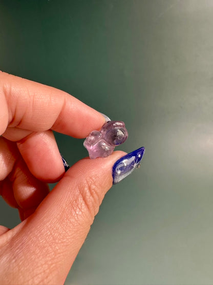 Mini Amethyst Sitting Unicorn | Crystal Carving