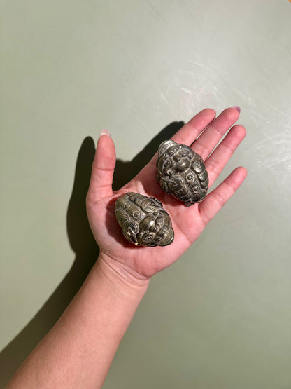 Pyrite Money Toad | Intuitively Chosen Wealth, Success & Protection Energy
