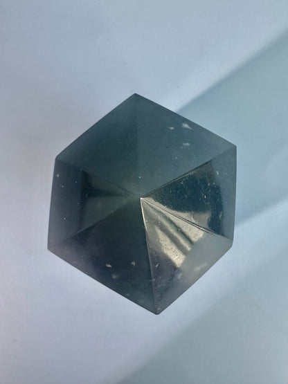 Large Peruvian Snowflake Angelite Tower - B