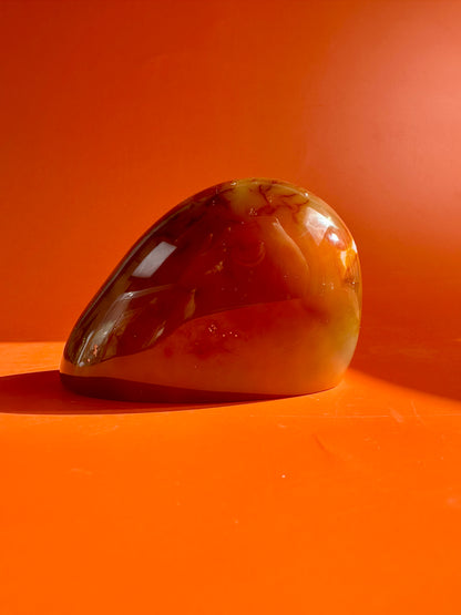 Carnelian Standing Freeform Option P | Vitality, Confidence & Motivation Crystal