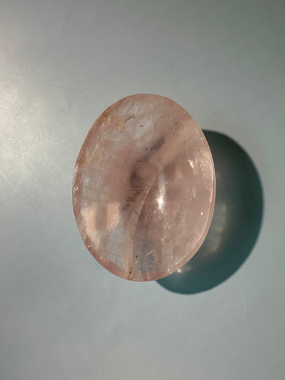 Perfectly Imperfect Rose Quartz Bowl Misfit – Option A