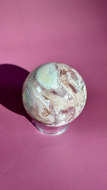 Unicorn Jasper Sphere – Option E