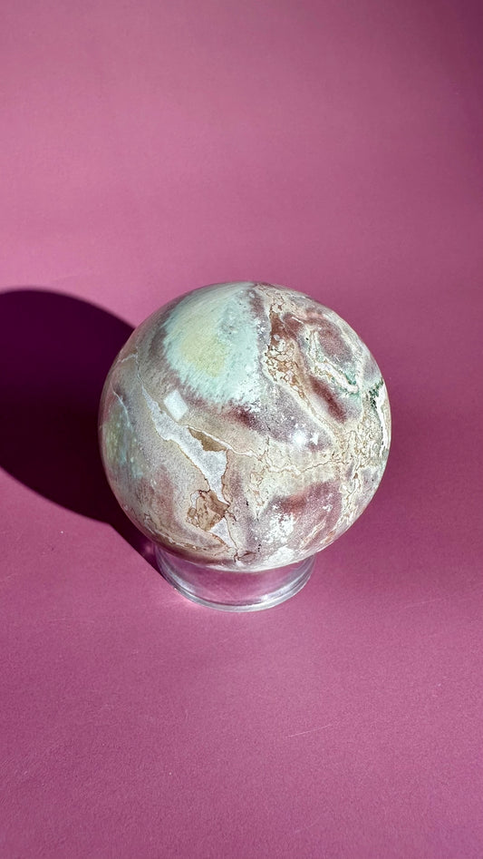Unicorn Jasper Sphere – Option E