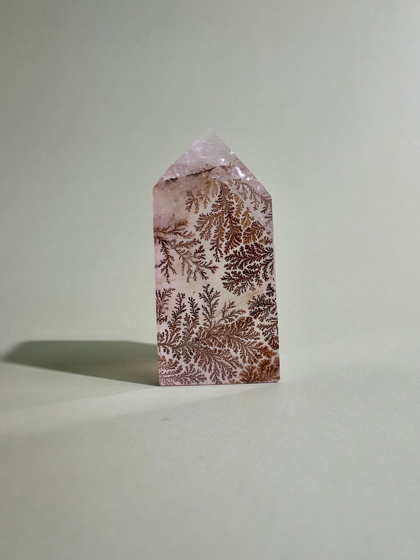Dendritic Quartz Tower – Option B | Abundance & Harmony Energy
