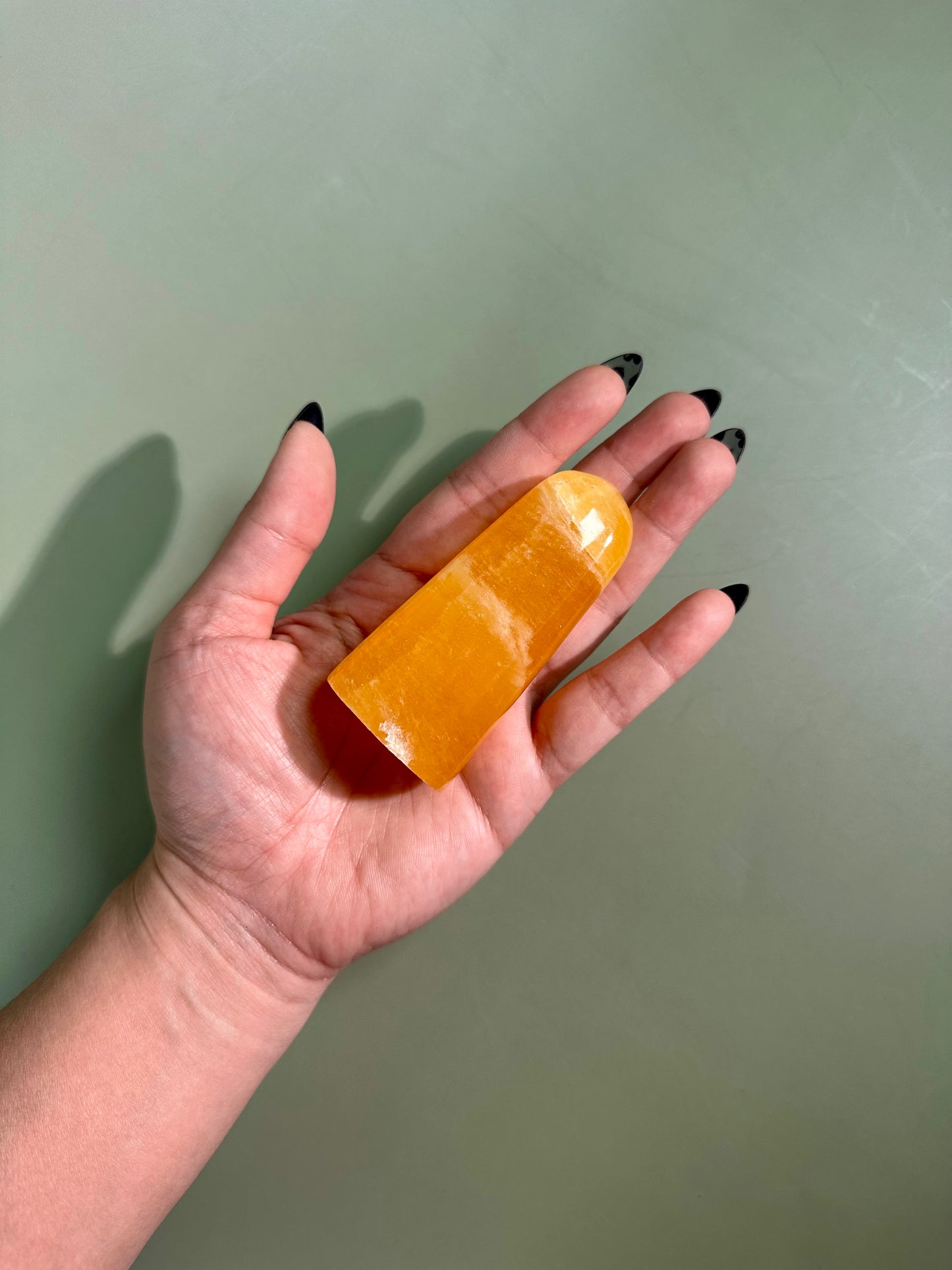 Orange Calcite Freeform - Option  B