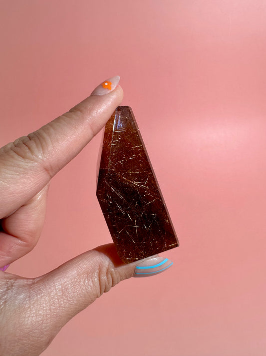Copper Rutile Quartz Gusher – Option A | Manifestation, Clarity & Amplified Energy