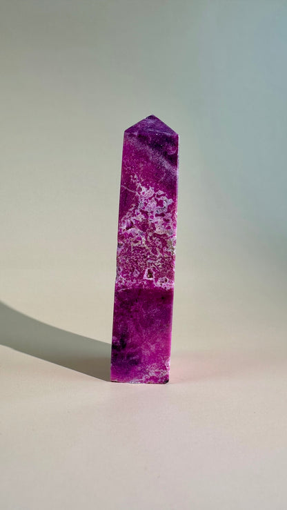 Cobaltoan Calcite Tower – Option D