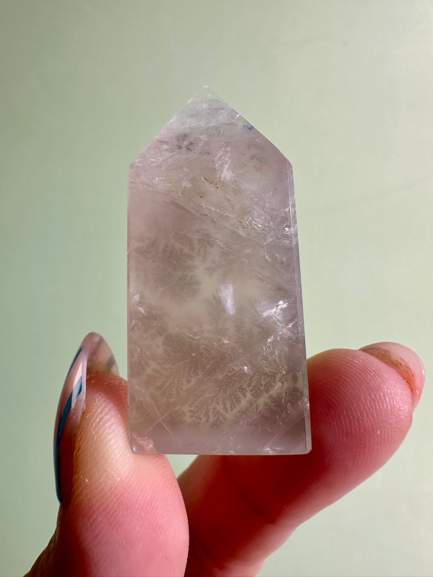 Dendritic Quartz Tower – Option B | Abundance & Harmony Energy