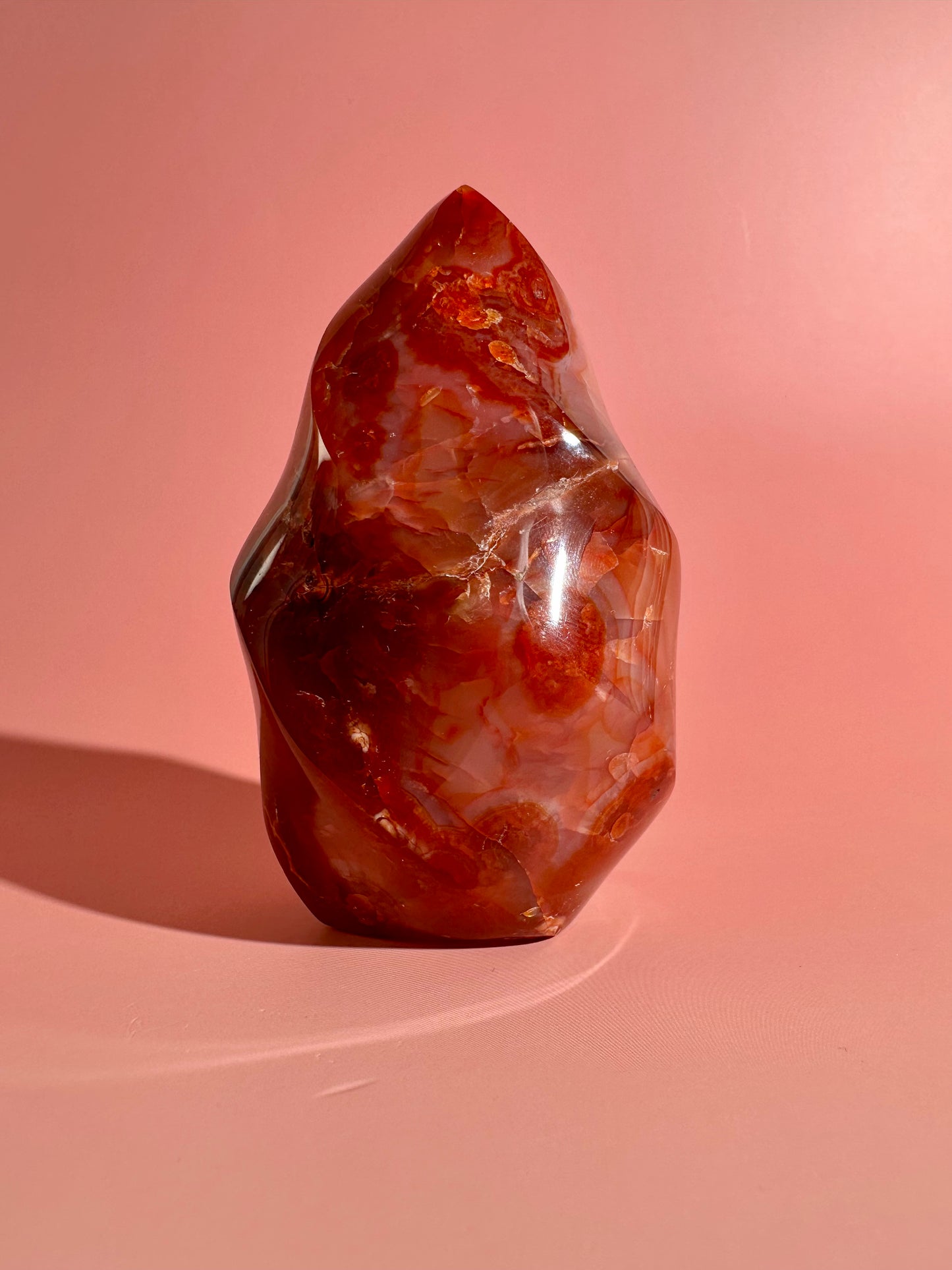 Carnelian Flame – Option D | Strength, Motivation & Grounding Energy