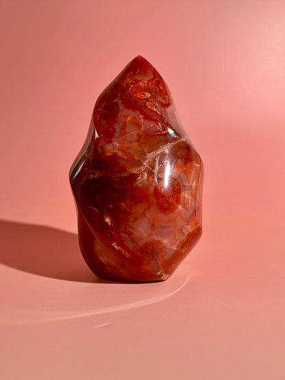 Carnelian Flame – Option D | Strength, Motivation & Grounding Energy