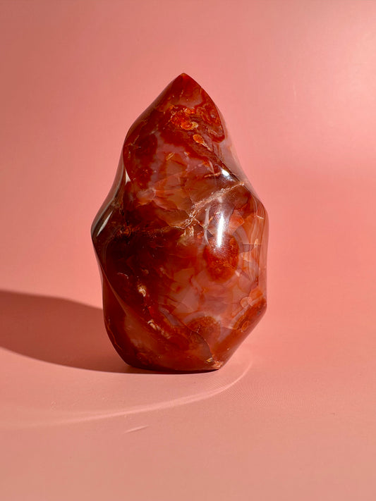 Carnelian Flame – Option D | Strength, Motivation & Grounding Energy