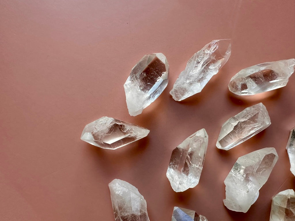Medium Clear Quartz Rough Point