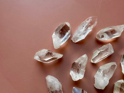 Medium Clear Quartz Rough Point