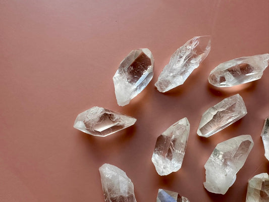 Medium Clear Quartz Rough Point