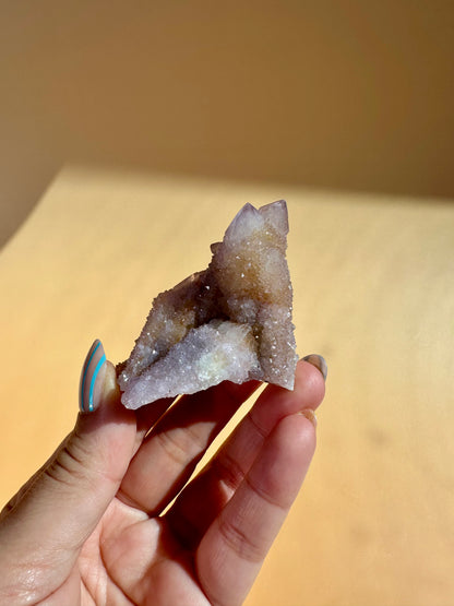Spirit Quartz Cluster – Option A | Harmony, Spiritual Growth & High Vibration Energy