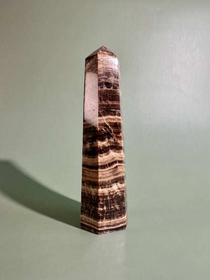 Chocolate Calcite Tower – Option B