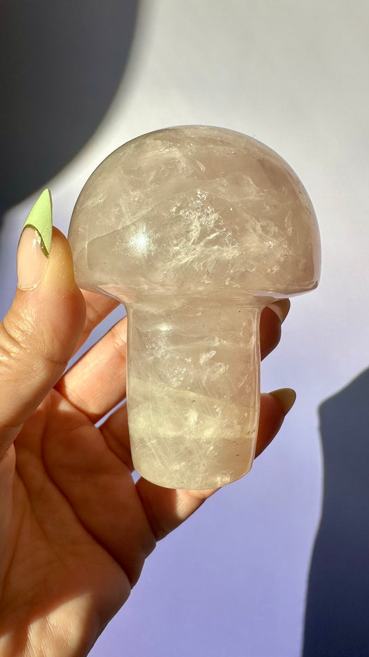 Rose Quartz Mushroom – Option C