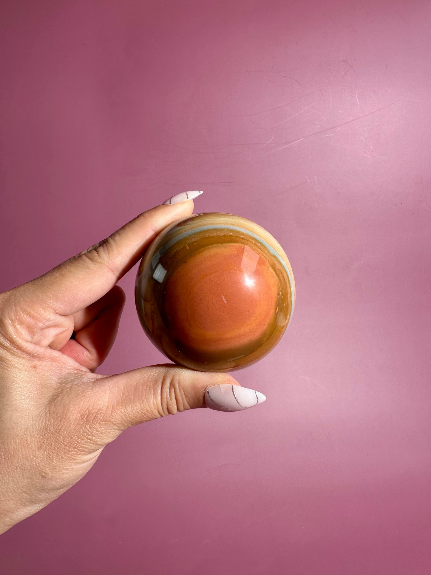 Polychrome Jasper Sphere – Option B