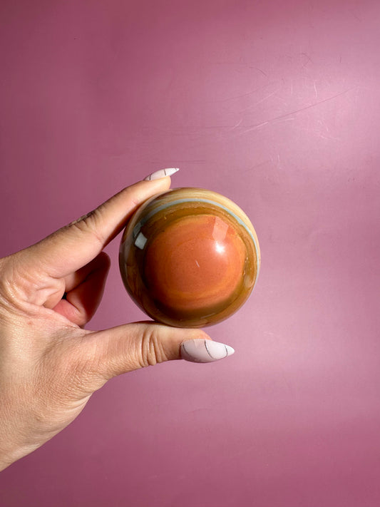 Polychrome Jasper Sphere – Option B